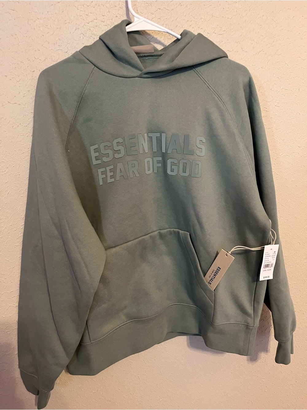 Essentials Fear Of God Black Packaging Bag with Logo S/M/L